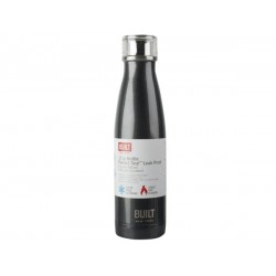 Built 500ml Double Walled Stainless Steel Water Bottle Charcoal-500ml/17fl oz.