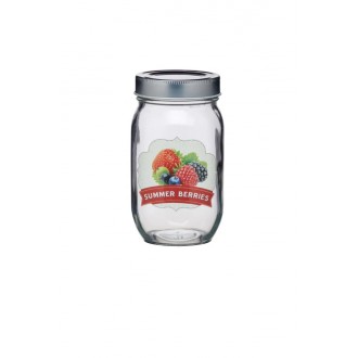 Home Made Glass Jar 480ml - Assorted 