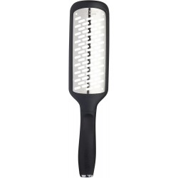 MasterClass West Blade Handheld Stainless Steel Cheese Grater with Handle - Fine Holes