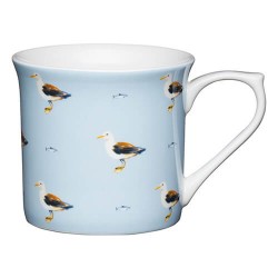 Kitchen Craft  Fluted China Seagull Mug, 300ml