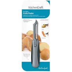 Kitchen Craft 2 in 1 Peeler and Paring Knife
