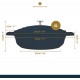 Master Class Cast Aluminium Induction-Safe Non-Stick Shallow Casserole Dish, 4 Liters, MCMSCRD28 Shop quality Master Class Cast Aluminium Induction-Safe Non-Stick Shallow Casserole Dish, 4 Liters in Kenya from vituzote.com Shop in-store or online and get countrywide delivery!