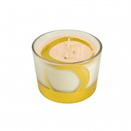 Candlelight Spa Day Relax 2 Wick Wax Filled Glass Candle Pot Lavender & Vanilla Scent, 340g