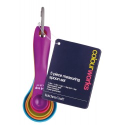 Colourworks Measuring Spoon Set - 5 Pieces