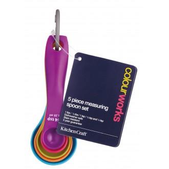 Colourworks Measuring Spoon Set - 5 Pieces