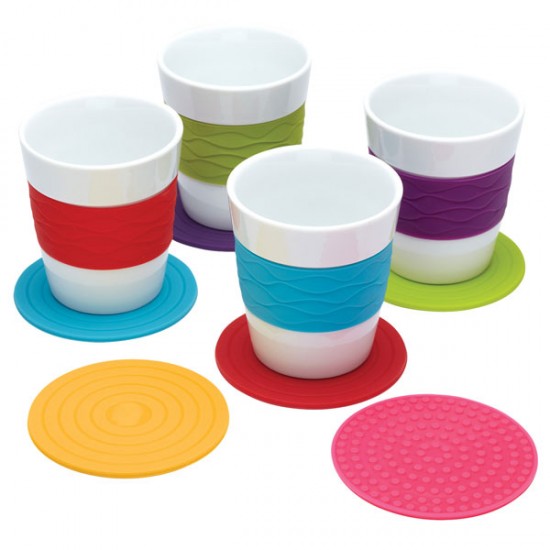 Shop quality Colourworks Silicone Round Coaster - Assorted Colors - Sold per piece in Kenya from vituzote.com Shop in-store or online and get countrywide delivery!