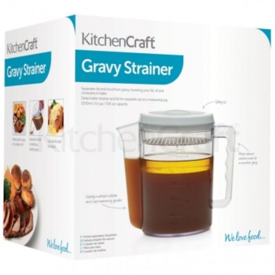 Shop quality Kitchen Craft Combined Gravy/Fat Separator & Measuring Jug 500ml in Kenya from vituzote.com Shop in-store or online and get countrywide delivery!