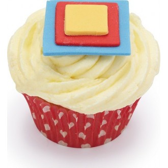 Sweetly Does It Set of 3 Square Fondant Cutters
