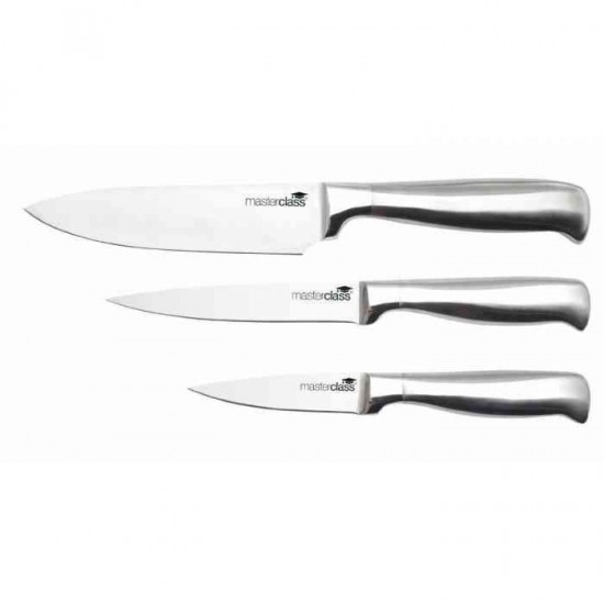 Shop quality Master Class 3 Piece Stainless Carbon Steel Knife Set ( Chef + Utlity + Paring Knives) in Kenya from vituzote.com Shop in-store or online and get countrywide delivery!