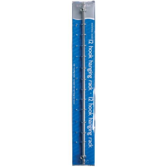 Kitchen Craft Stainless Steel Utensil 12 hook Hanging Rack - Silver - 52 cm, KCRACKDL Shop quality Kitchen Craft Stainless Steel Utensil 12 hook Hanging Rack - Silver - 52 cm in Kenya from vituzote.com Shop in-store or online and get countrywide delivery!
