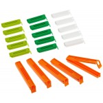 Kitchen Craft Bag Clips, Mixed Bag of 20