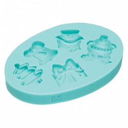 Sweetly Does It Christmas Silicone Fondant Mould
