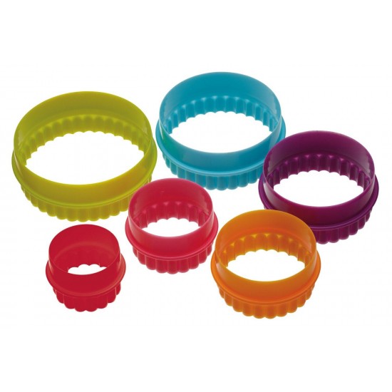 Shop quality Colourworks Plastic Plain and Fluted Round Cookie Cutters - Set of 6 in Kenya from vituzote.com Shop in-store or online and get countrywide delivery!