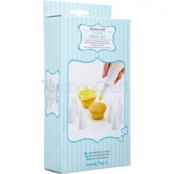 Sweetly Does It Plastic Piping Set With eight Nozzles