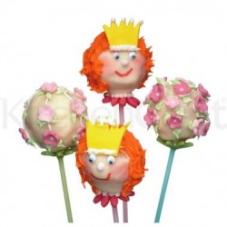 Sweetly Does It Plastic Coloured Cake Pop Sticks, Pack of 60, Pink/ Blue/ Green, 15 cm 