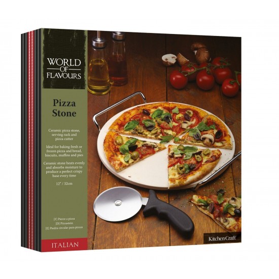 Shop quality World of Flavours Italian Pizza Stone Set in Kenya from vituzote.com Shop in-store or online and get countrywide delivery!