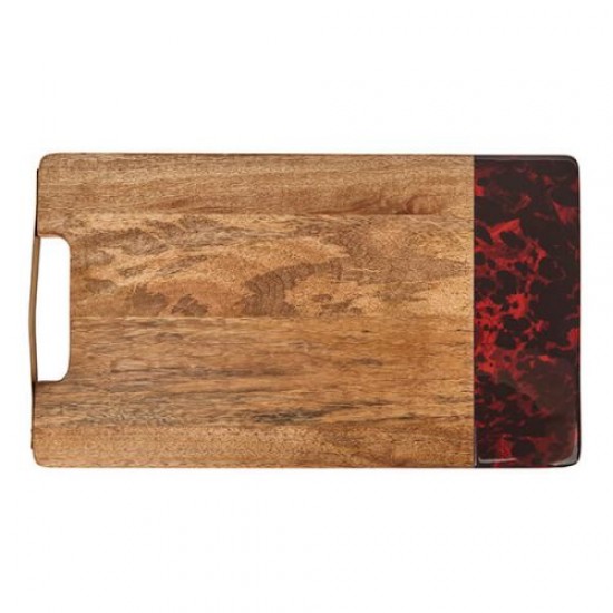 Shop quality Artesa Rectangular Serving Board with Tortoise Shell Resin Edge in Kenya from vituzote.com Shop in-store or online and get countrywide delivery!