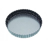 Master Class Crusty Bake Non-Stick Loose Base Fluted Tart Tin / Quiche Pan, 30 cm (12")