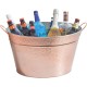 BarCraft Hammered Champagne Pail with Copper Finish