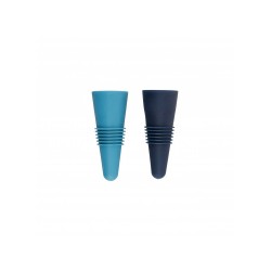 BarCraft Airtight Bottle Stoppers, Set of 2