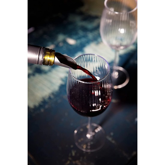 BarCraft Ribbed Wine Glasses, Set of 2 Large Patterned Glasses in Gift Box, 450ml, BCWW2PCRIDG Shop quality BarCraft Ribbed Wine Glasses, Set of 2 Large Patterned Glasses in Gift Box, 450ml in Kenya from vituzote.com Shop in-store or online and get countrywide delivery!