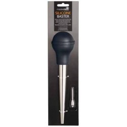 Master Class Stainless Steel & Silicone Professional Baster with Injector