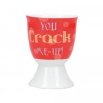 Kitchen Craft Porcelain 'You crack me up' Egg Cup