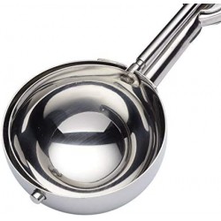 Kitchen Craft Deluxe Stainless Steel 4.9cm (49mm) Ice Cream Scoop