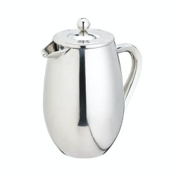 La Cafetière Double Walled Cafetiere, 8-Cup, Stainless Steel, 1 Litre