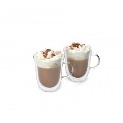 La Cafetière Double Walled Hot Chocolate Mug Set, 350ml eacg