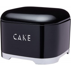 Lovello Midnight Black Cake Storage Tin