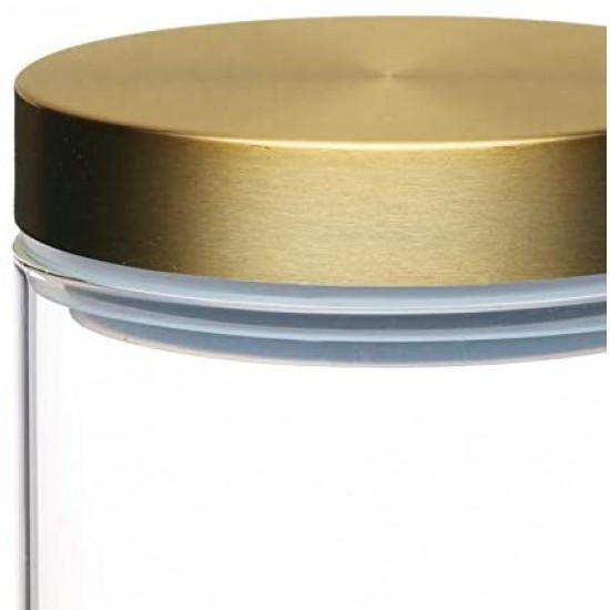 Shop quality Master Class Airtight Small Glass Food Storage Jar with Brass Lid, 700ml in Kenya from vituzote.com Shop in-store or online and get countrywide delivery!