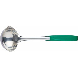 MasterClass Stainless Steel Colour-Coded Buffet Ladle - Green