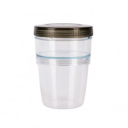 Master Class Eco Snap Yoghurt and Granola Breakfast Pot, 500 ml
