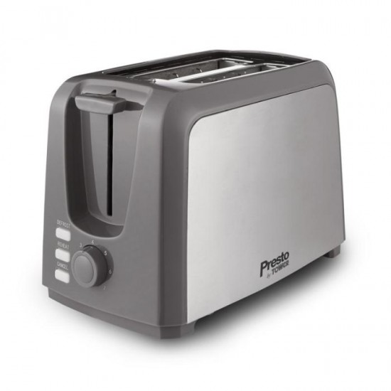Shop quality Tower Presto 750W 2 Slice Brushed Toaster, Stainless Steel in Kenya from vituzote.com Shop in-store or online and get countrywide delivery!