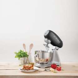 SMEG 50's Retro Stand 4.8 Liter Mixer, Black
