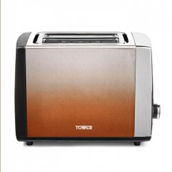 Tower  Infinity Ombré 2 Slice Toaster, 900W, Copper