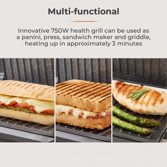 Tower Panini Grill Cerastone Stainless Steel, 750 Watts, T27038 Shop quality Tower Panini Grill Cerastone Stainless Steel, 750 Watts in Kenya from vituzote.com Shop in-store or online and get countrywide delivery!