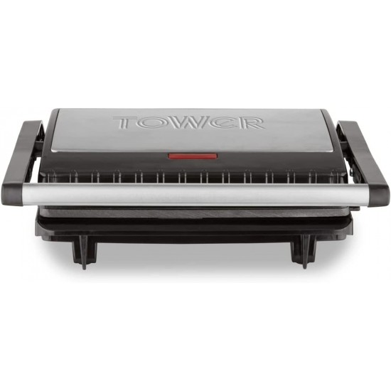 Tower Panini Grill Cerastone Stainless Steel, 750 Watts, T27038 Shop quality Tower Panini Grill Cerastone Stainless Steel, 750 Watts in Kenya from vituzote.com Shop in-store or online and get countrywide delivery!