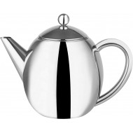 La Cafetiere' Stainless Steel Teapot with infusion basket ,1500ml