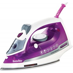 Breville Super Steam Iron, Purple, 2200 Watts