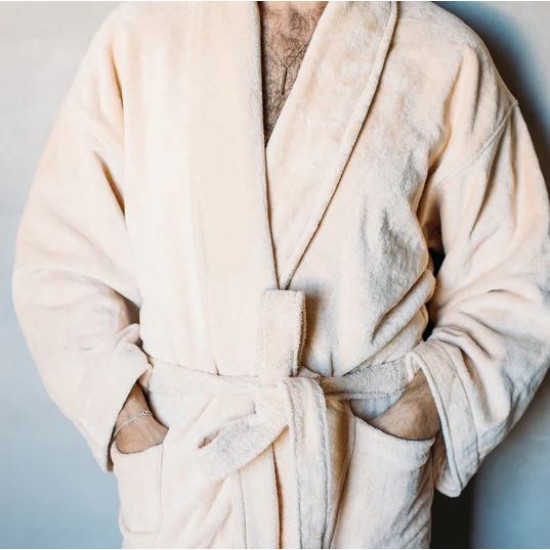 Shop quality Ariika Egyptian 100 Cotton Bathrobe, Beige - Medium in Kenya from vituzote.com Shop in-store or online and get countrywide delivery!