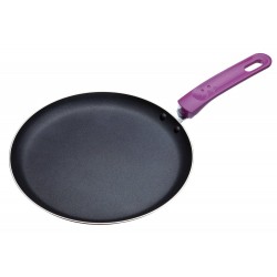 Colourworks Non-Stick Crepe Pan, 24 cm - Purple