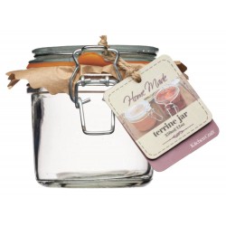 Home Made Glass Terrine Jar, 350ml