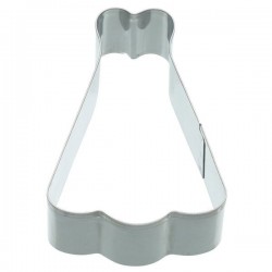 Kitchen Craft  9 cm Medium Dress Design Metal Cookie Cutter