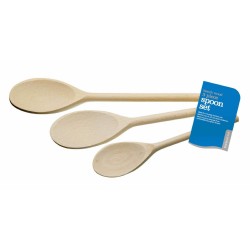 Kitchen Craft Beech Wood Spoons, Set of 3