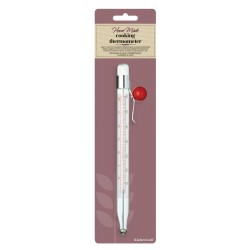 Kitchen Craft Cooking Thermometer - For Sugar, Jam & Frying - Reads from 25°C to 200°C