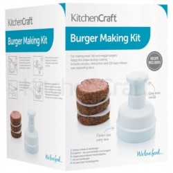 Kitchen Craft Hamburger Maker with 100 Wax Discs