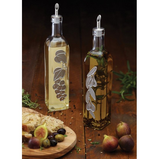 Shop quality Kitchen Craft Italian Glass Oil and Vinegar Bottles - Set of 2, 500ml each in Kenya from vituzote.com Shop in-store or online and get countrywide delivery!