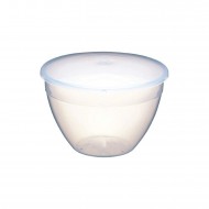 Kitchen Craft Plastic Pudding Basin and Lid, 275ml capacity